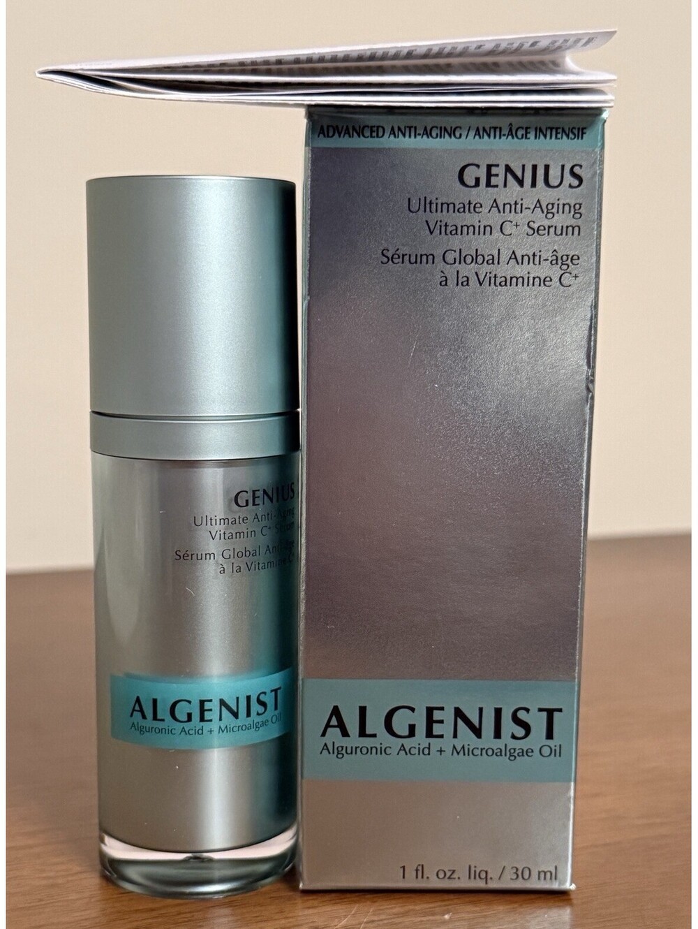 Algenist GENIUS Ultimate Anti-Aging VITAMIN C+ SERUM, 1.0 oz, New in Box